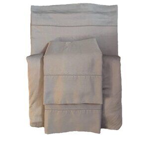 CHARTER CLUB 4-PC King Size Sheet Set 100% Cotton OEKO TEX Deep Pocket PRISTINE